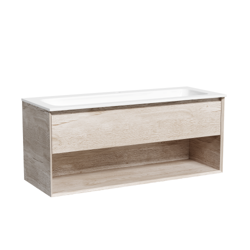 Тумба под раковину Sancos Marmi 1.0 MR1.0120EG 120х40 подвесная цвет коричневый